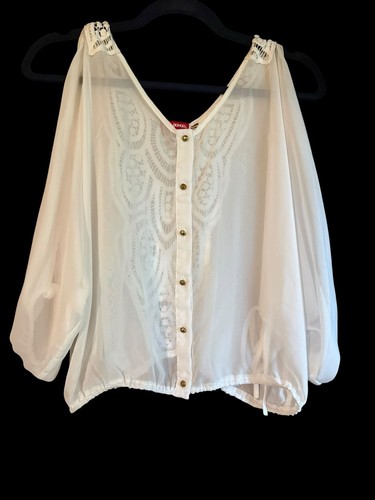 Bongo women white sheer - bongo, women's