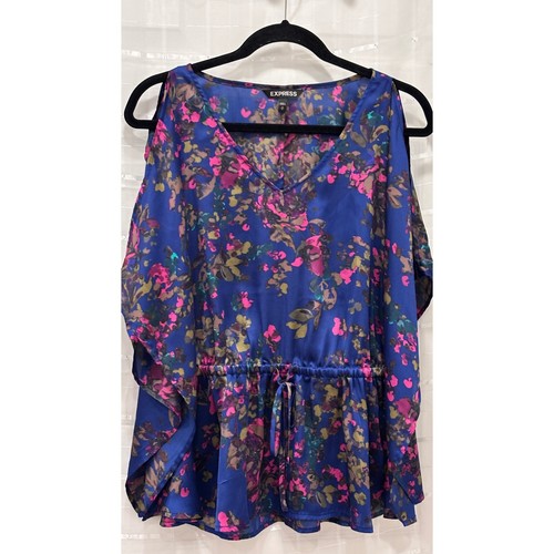 Express floral cold shoulder - express,