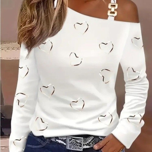 Long sleeve cold shoulder - sleeve,