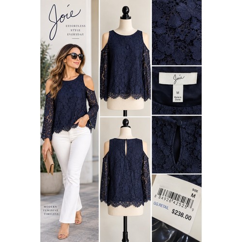 Joie navy blue floral - blue,