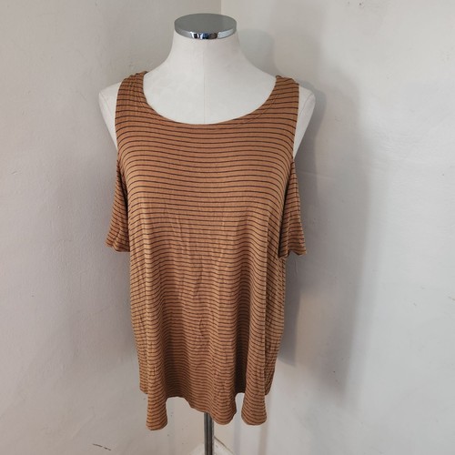 Unbranded tan striped cold - unbranded,