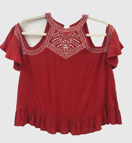 Women red boho cold - women’s,