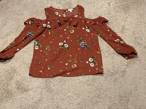 Womens shirt medium - sz, orange