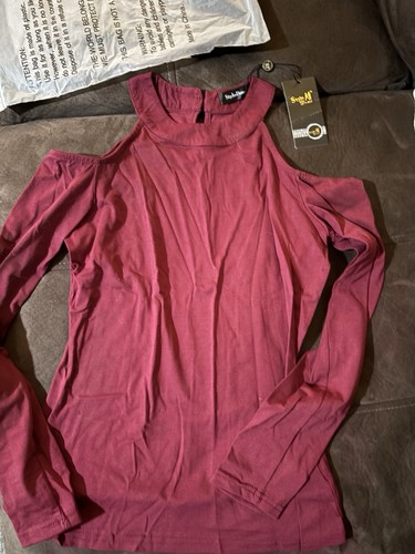 Women burgundy long sleeve - burgundy,